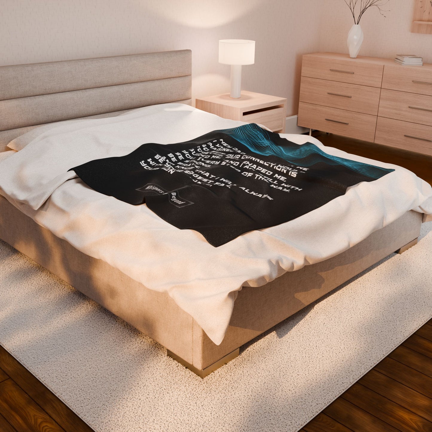 Dad Blanket- With Love, Your Son