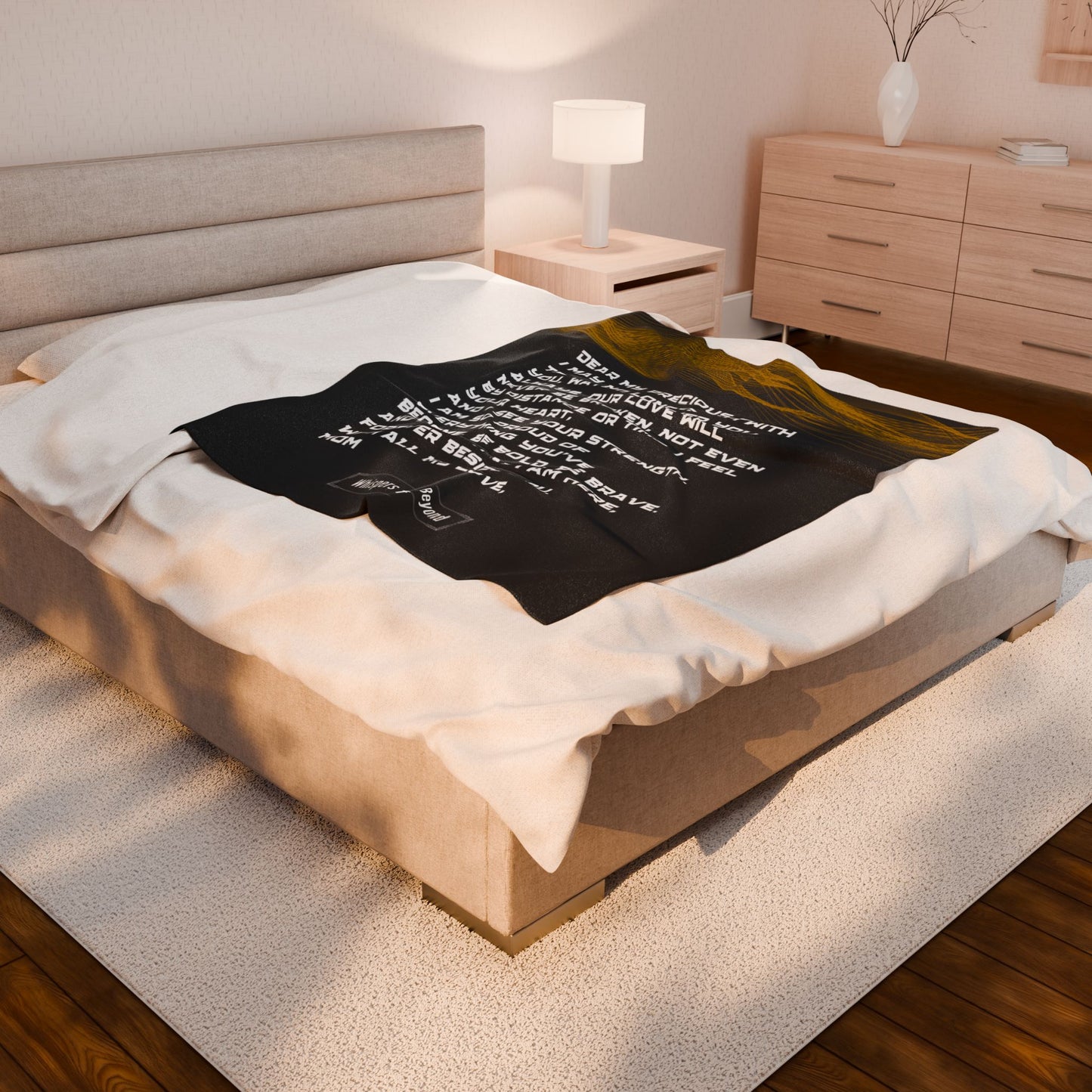 Son Blanket- With Love, Your Mom
