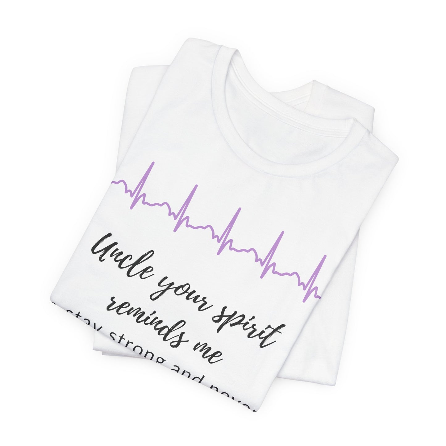 Uncle, your spirit reminds me to stay strong and never give up.