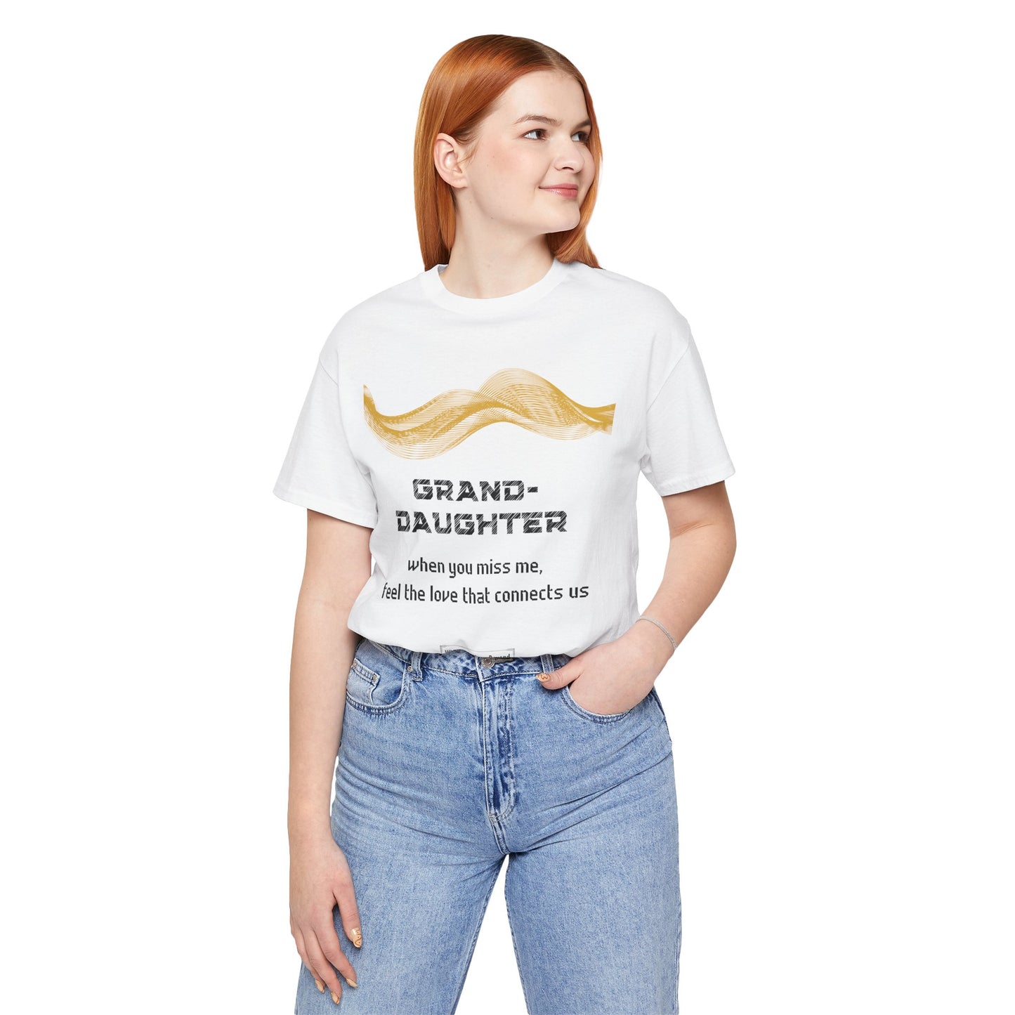 Granddaughter Grief Comfort T shirt- When you miss me
