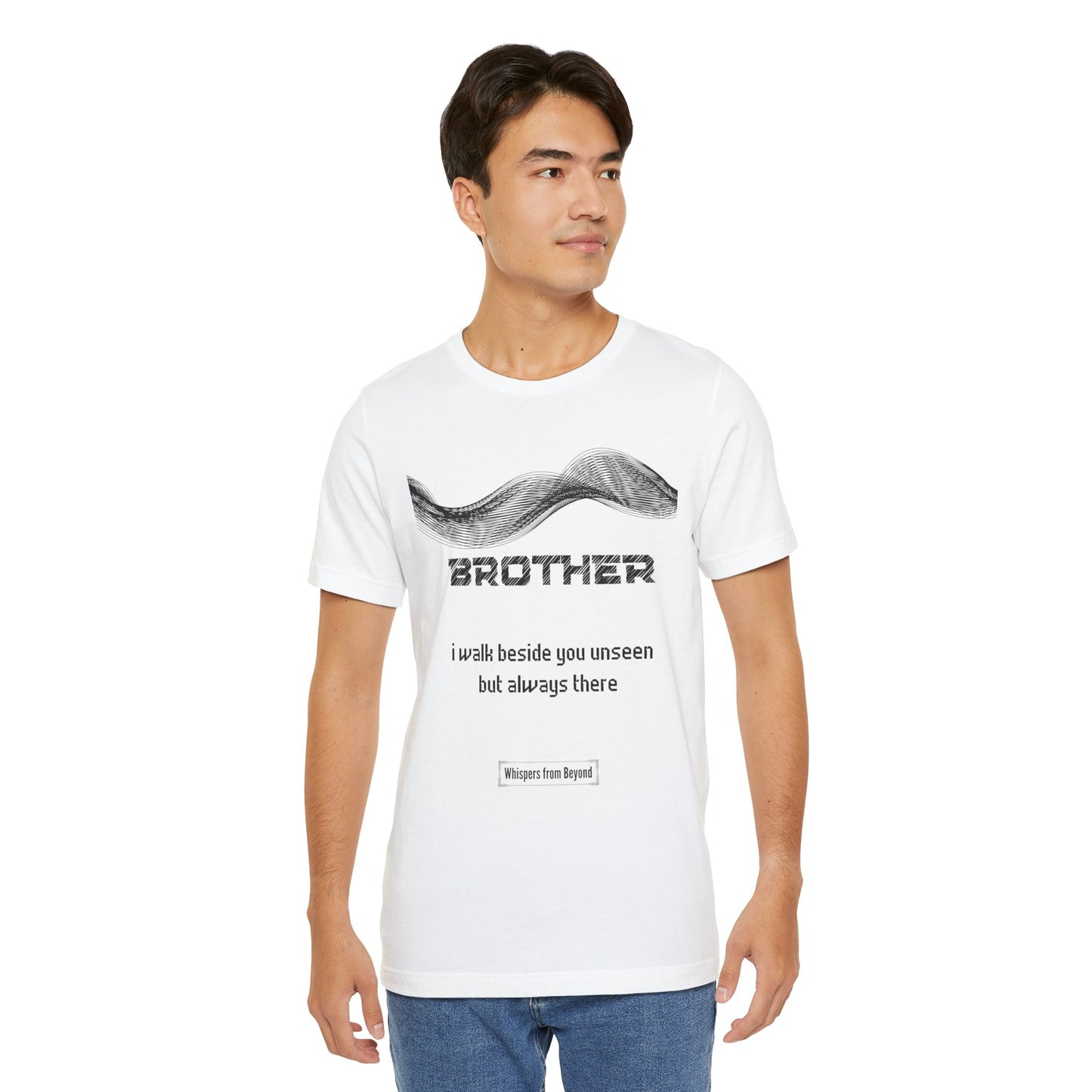 Brother Grief Comfort T shirt- I walk beside you