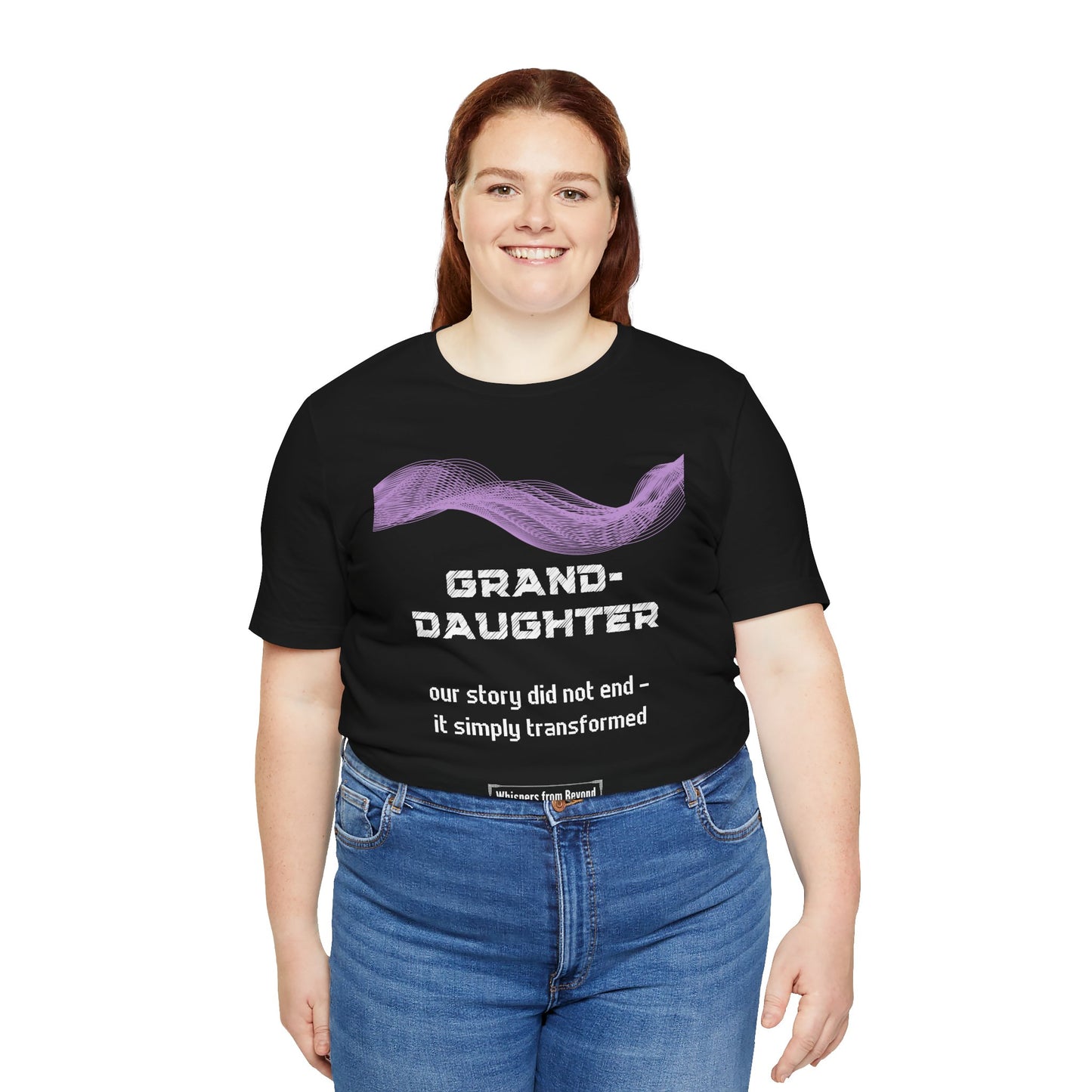 Granddaughter Grief Comfort T shirt- Our story did not end