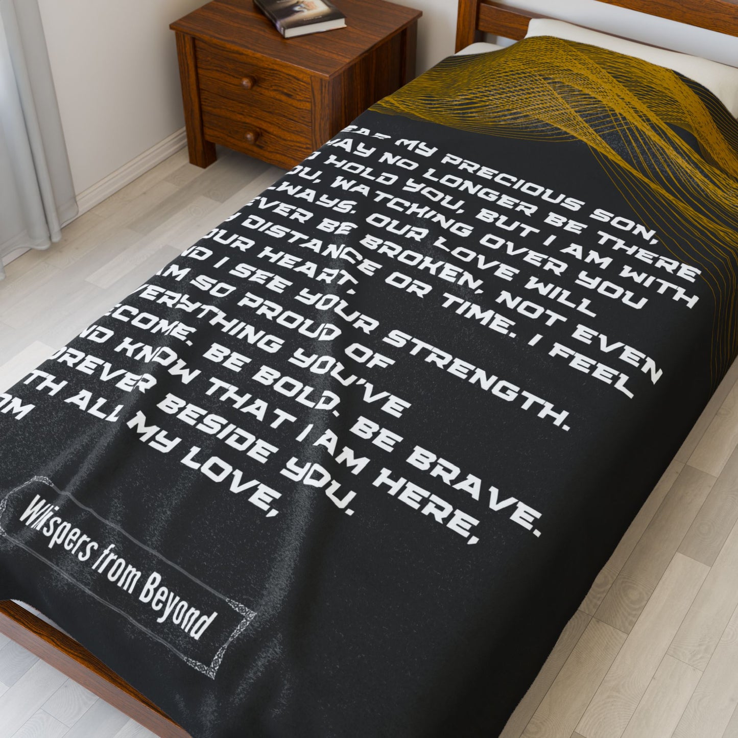 Son Blanket- With Love, Your Mom