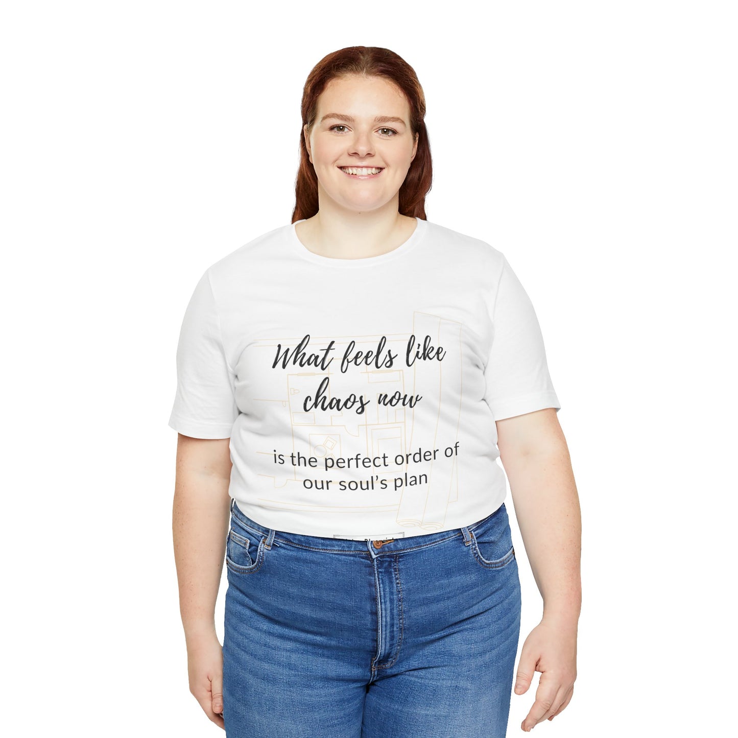 Divine Blueprint Soul Growth Shirt – What Feels Like Chaos Is the Perfect Order of Our Soul’s Plan