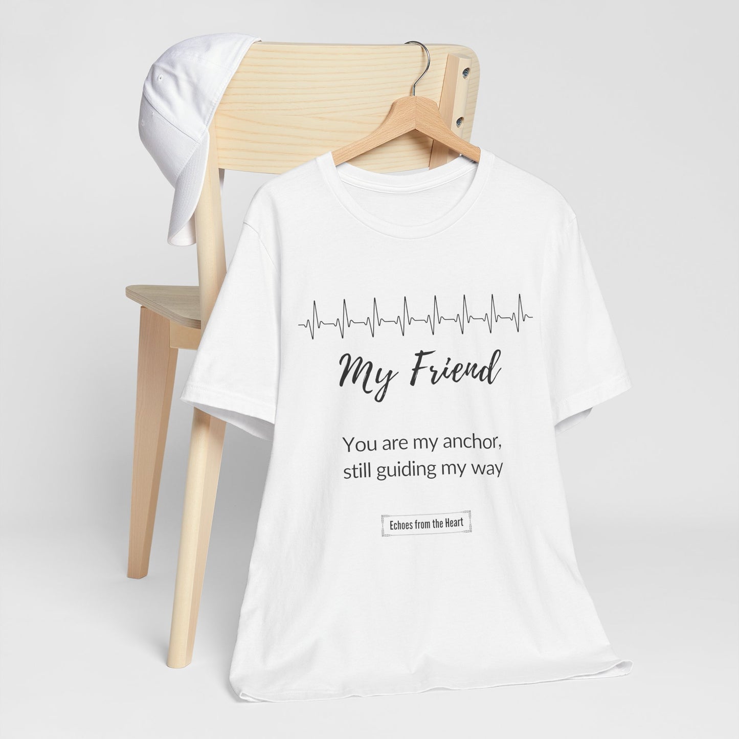 My Friend Memorial T shirt- You are my anchor, still guiding my way