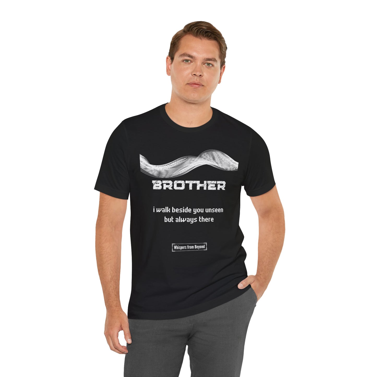 Brother Grief Comfort T shirt- I walk beside you