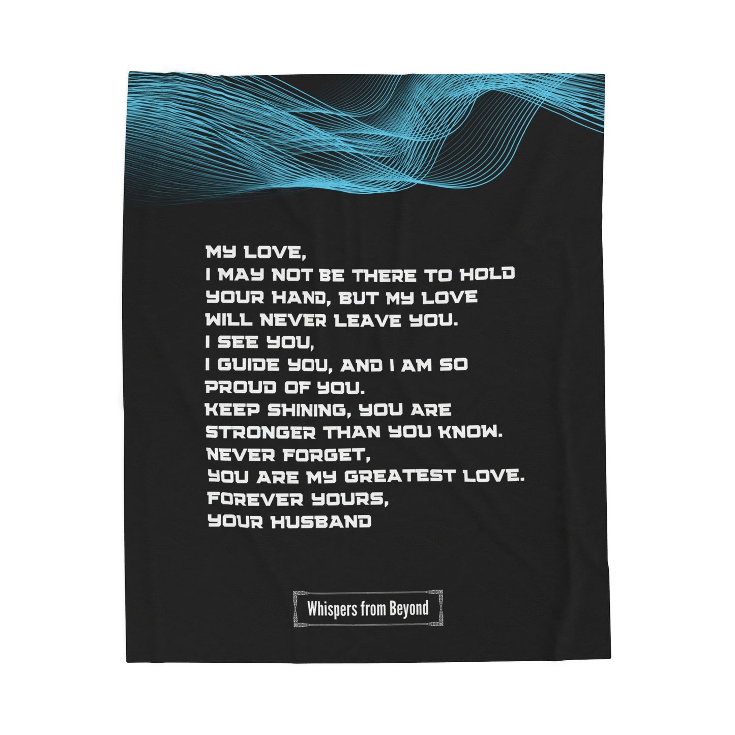 Wife Blanket- With love, Your Husband