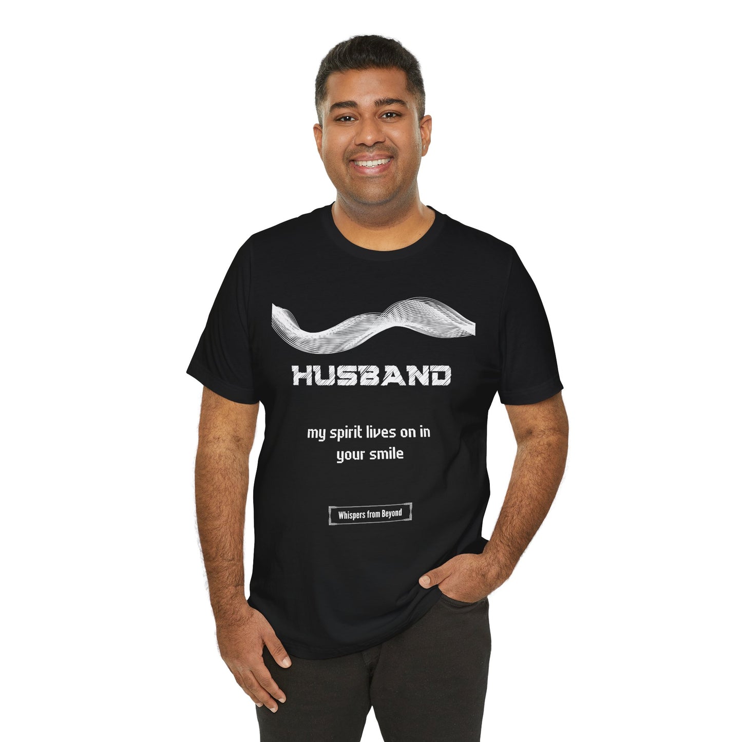 Husband Grief Comfort T shirt- Spirit lives on