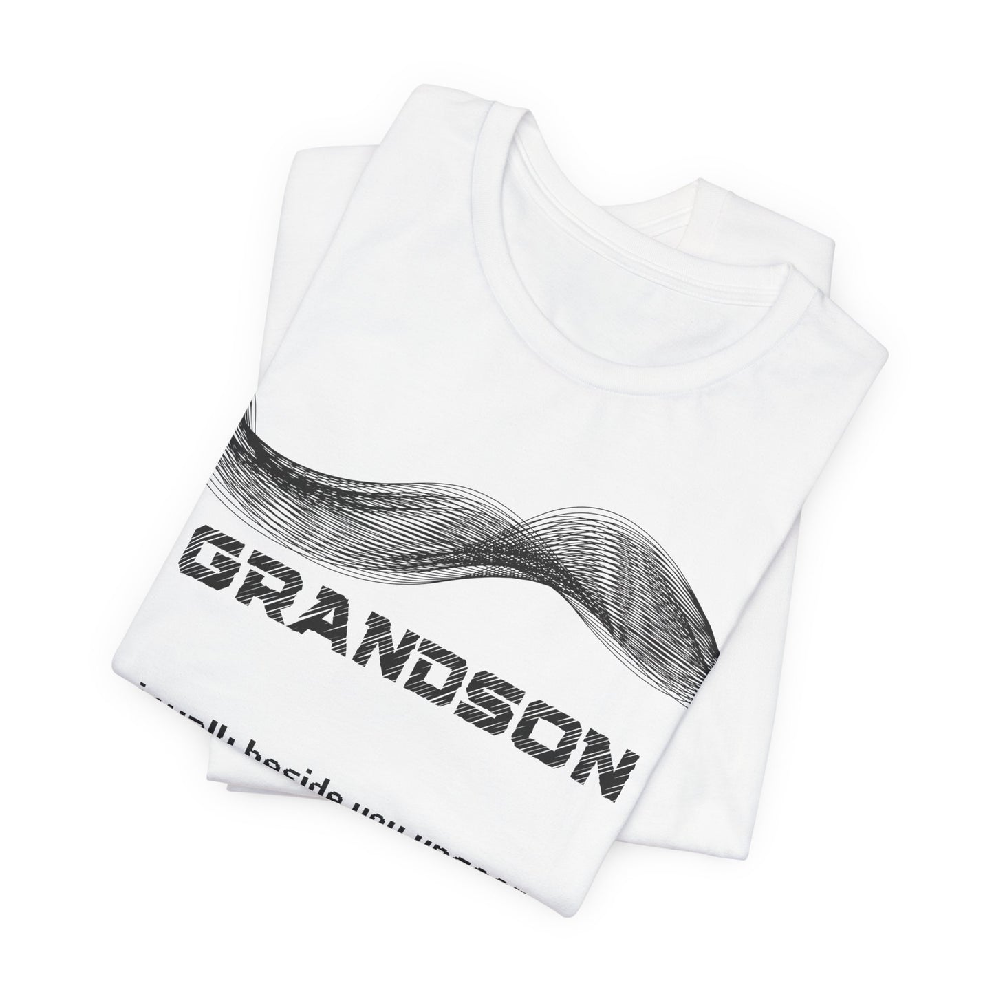 Grandson Grief Comfort T shirt- I walk beside you