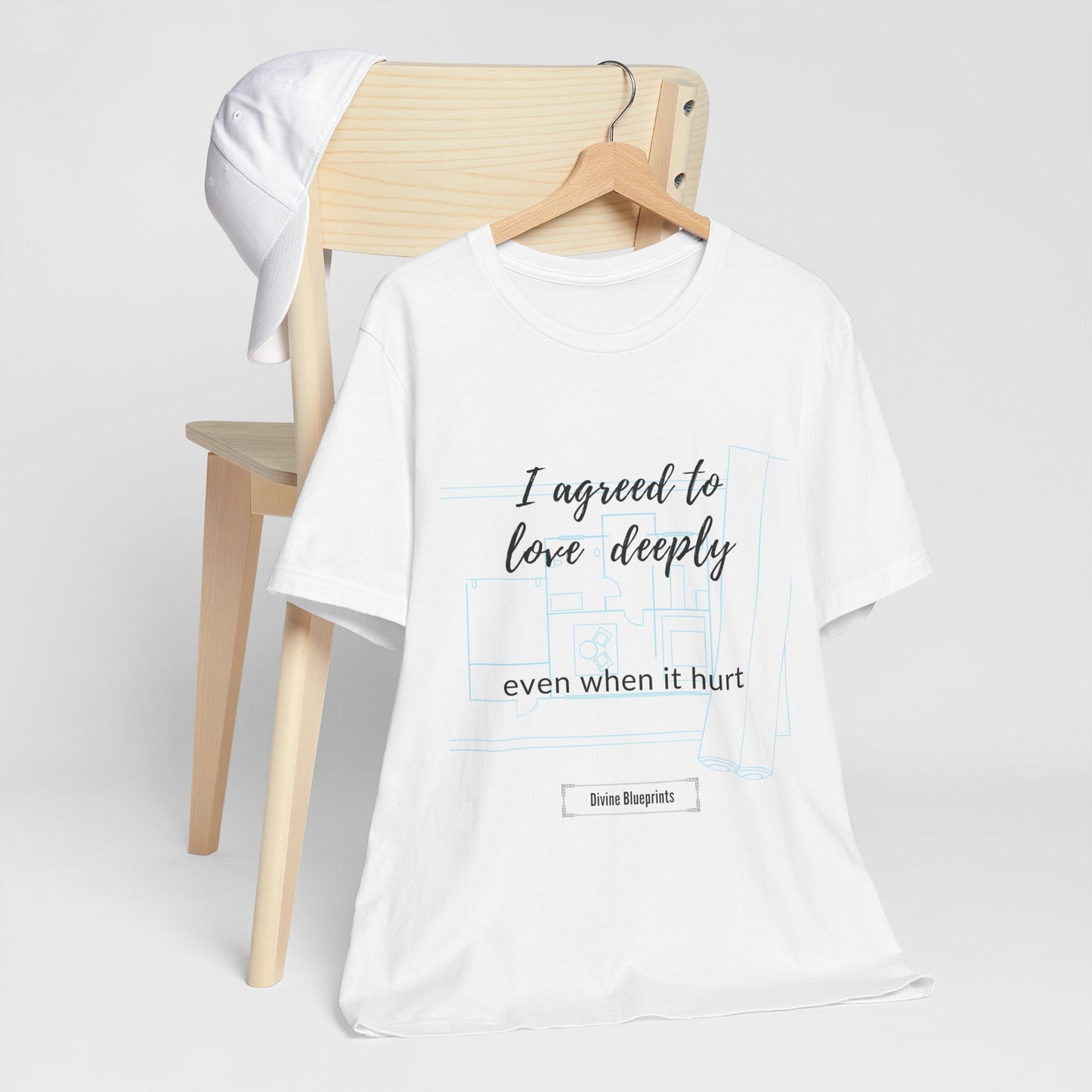 Divine Blueprint Soul Growth Shirt –I agreed to love deeply even when it hurt.