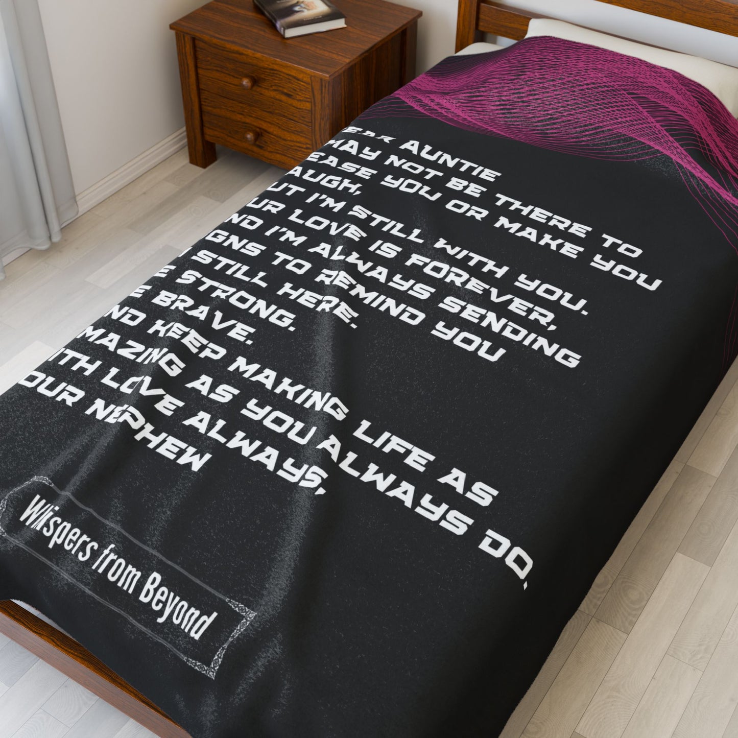 Auntie Blanket- With Love, Your Nephew