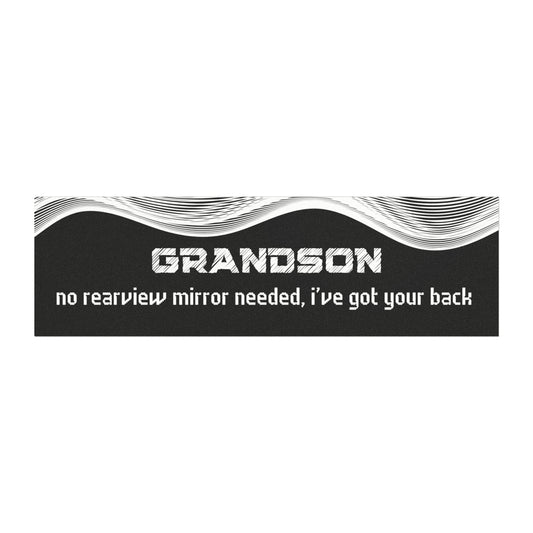 Grandson – No Rear View Mirror Needed, I’ve Got Your Back"