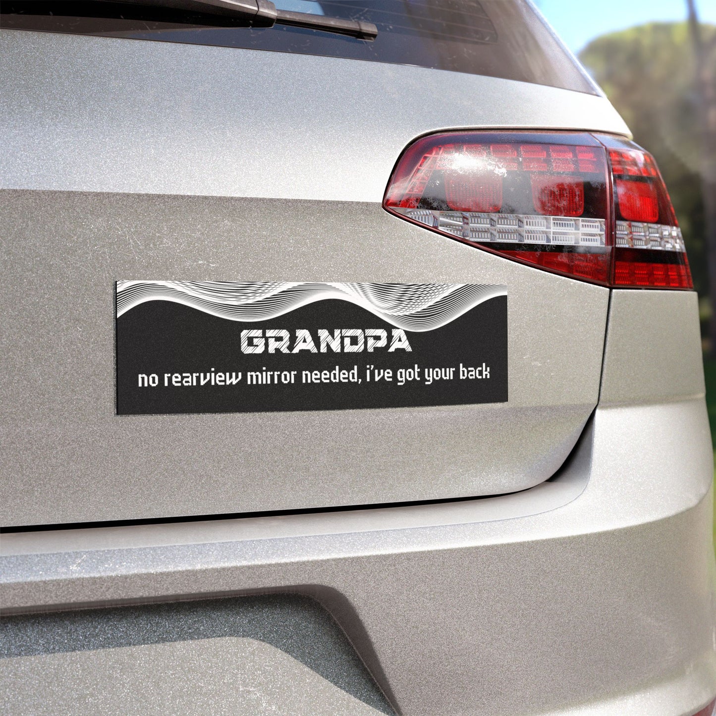 "Grandpa – No Rear View Mirror Needed, I’ve Got Your Back"