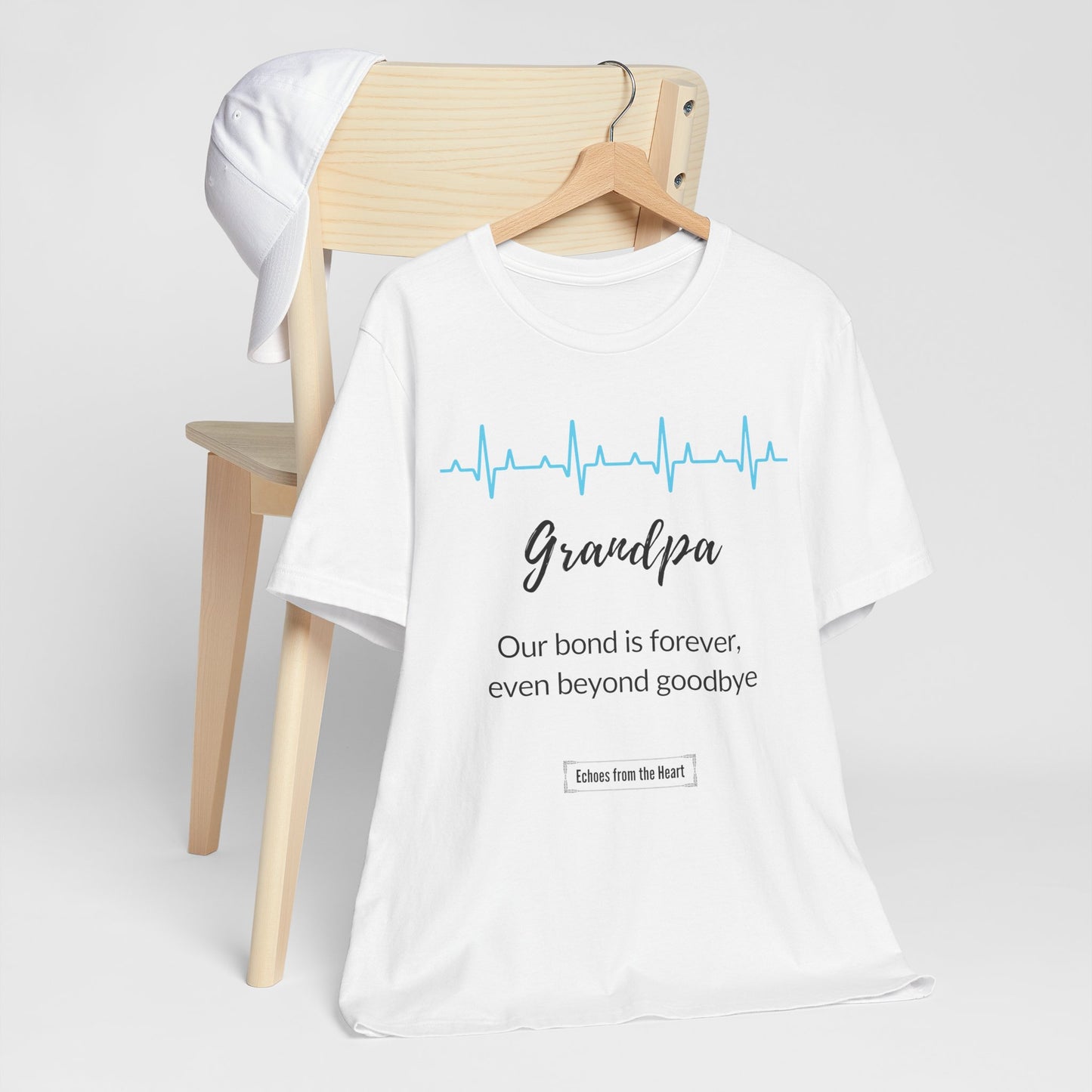 Grandpa Memorial T shirt- Our bond is forever, even beyond goodbye