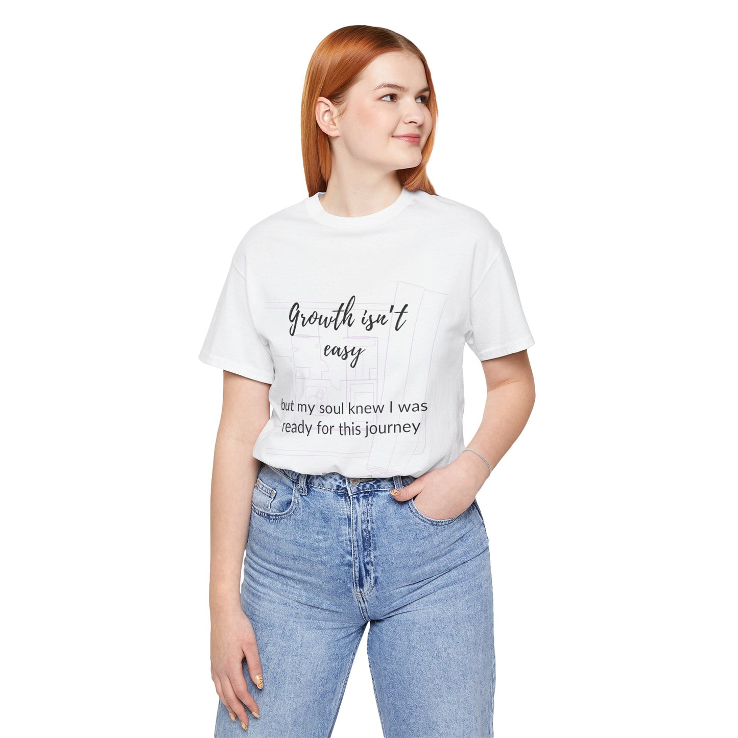 Divine Blueprint Soul Growth Shirt – Growth Isn’t Easy, But My Soul Knew I Was Ready for This Journey