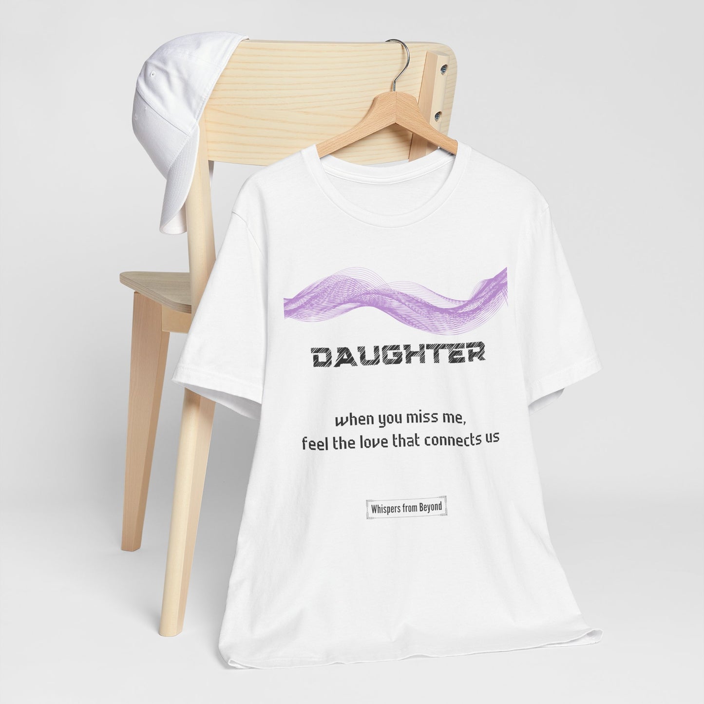 Daughter Grief Comfort T shirt- When you miss me
