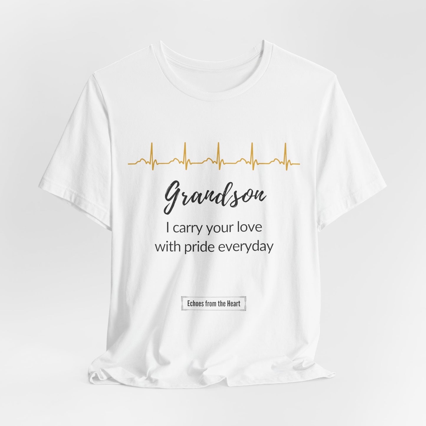 Grandson Memorial T shirt- I carry your love with pride everyday
