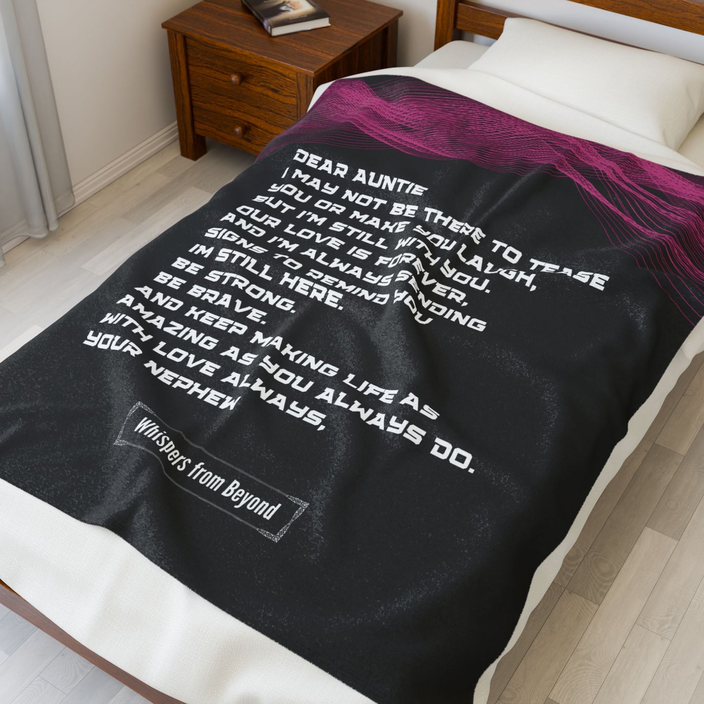 Auntie Blanket- With Love, Your Nephew