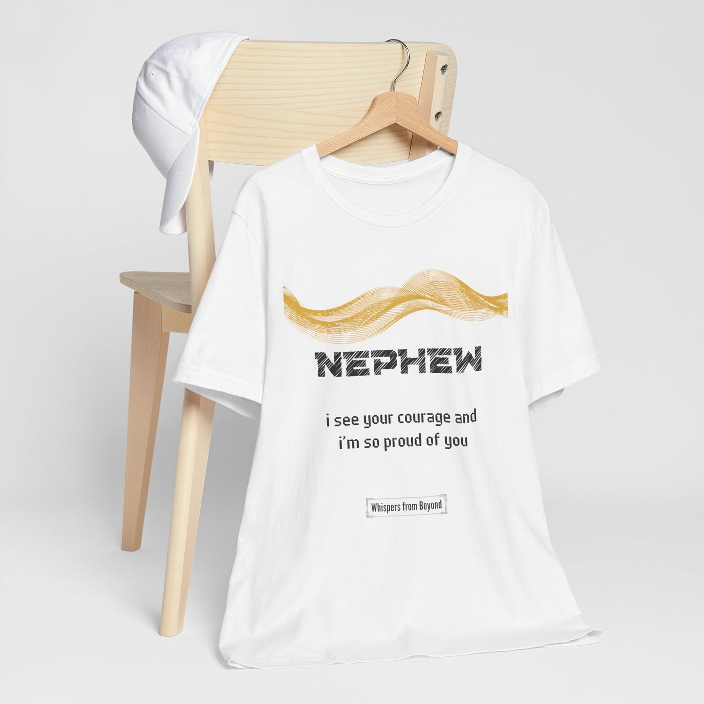 Nephew Grief Comfort T shirt- I see your courage