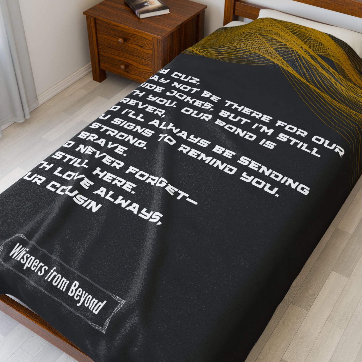 Cousin Blanket- With Love, Your Cousin