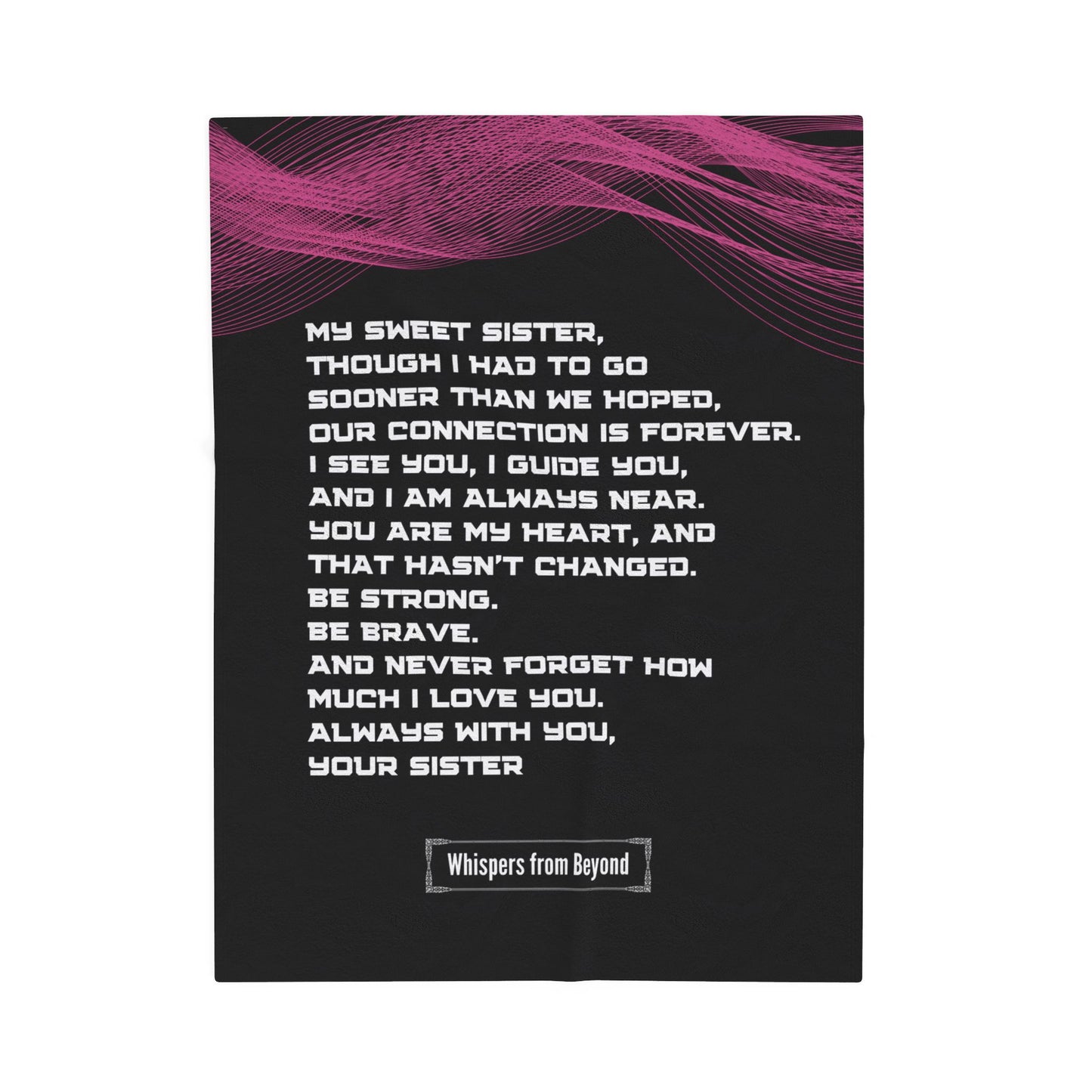 Sister Blanket - With Love, Your Sister