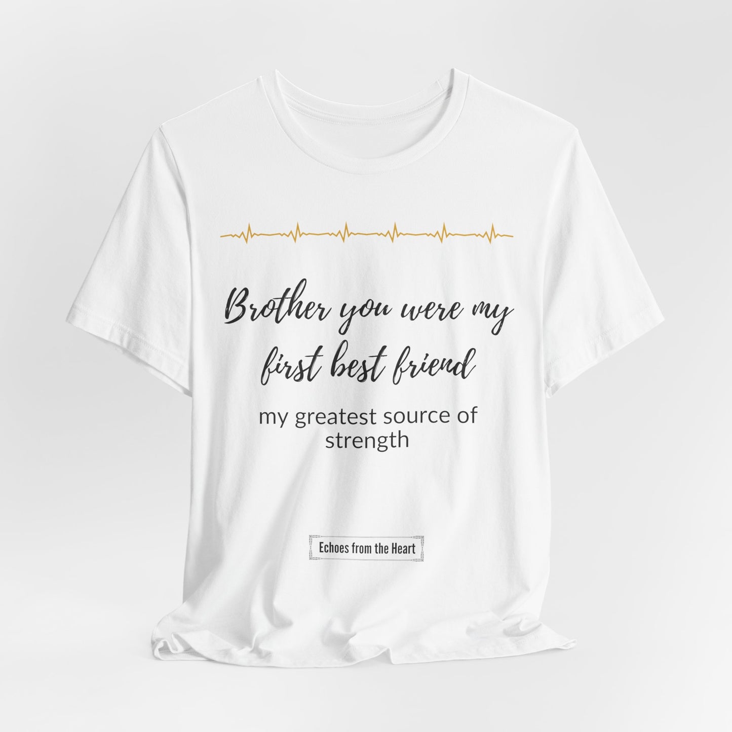 Brother, you were my first best friend, my protector, and greatest source of strength.