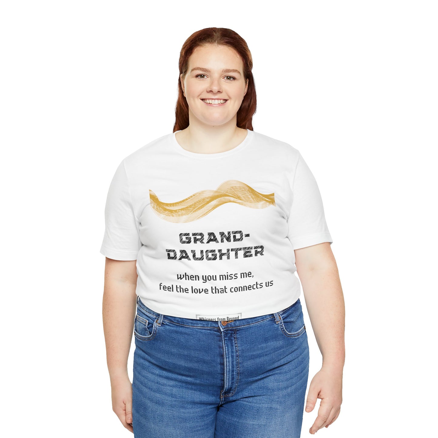 Granddaughter Grief Comfort T shirt- When you miss me