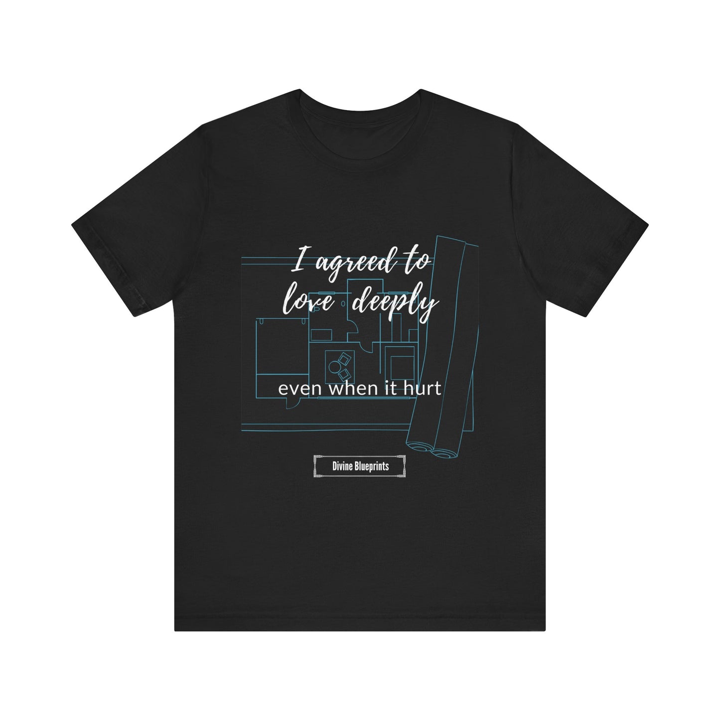 Divine Blueprint Soul Growth Shirt –I agreed to love deeply even when it hurt.