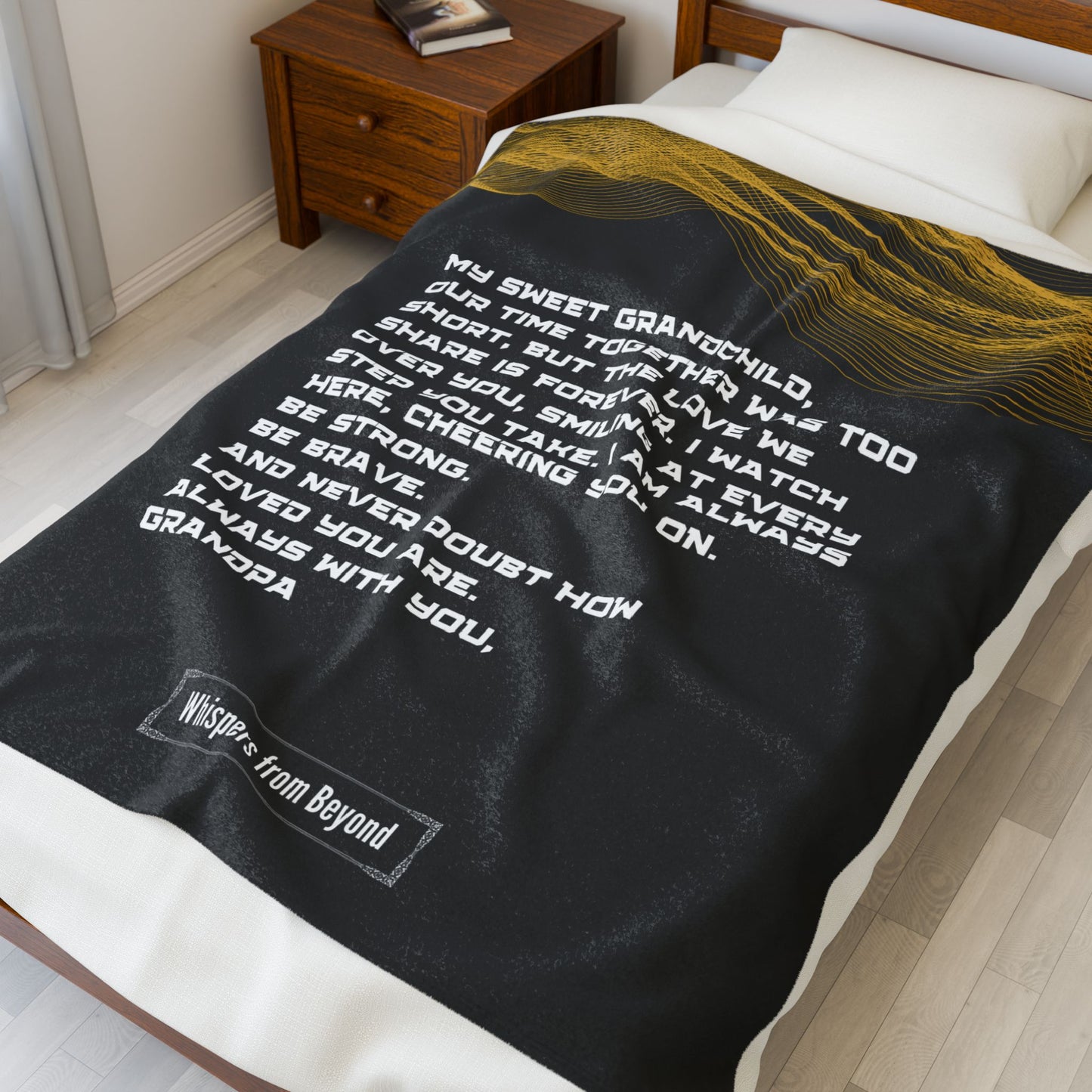 Grandchild Blanket- With Love, Your Grandpa