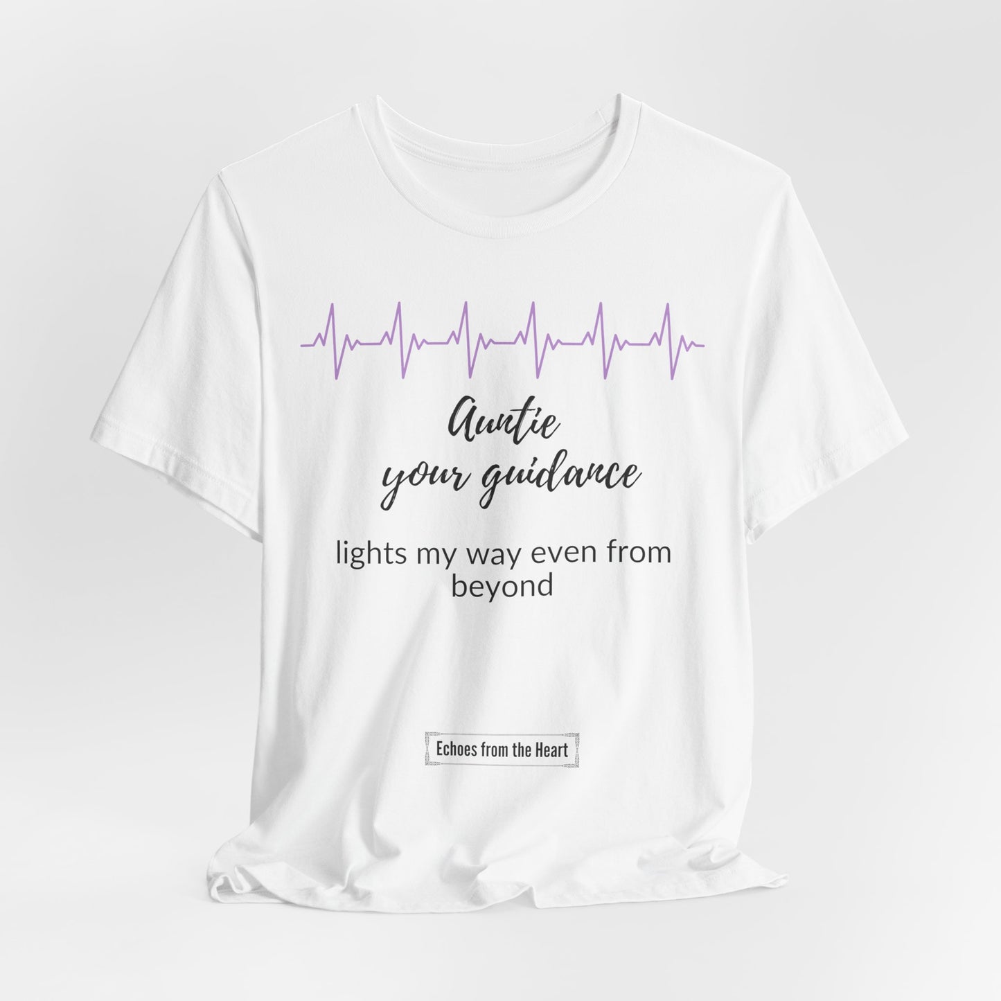 Auntie, your guidance lights my way even from beyond