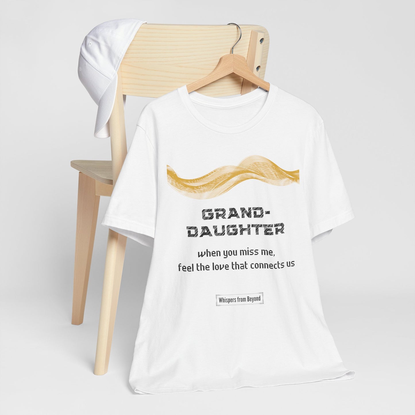 Granddaughter Grief Comfort T shirt- When you miss me