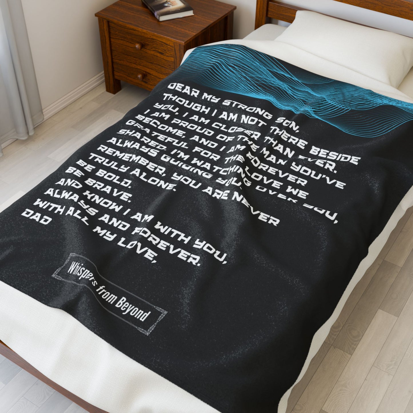 Son Blanket- With Love, Your Dad