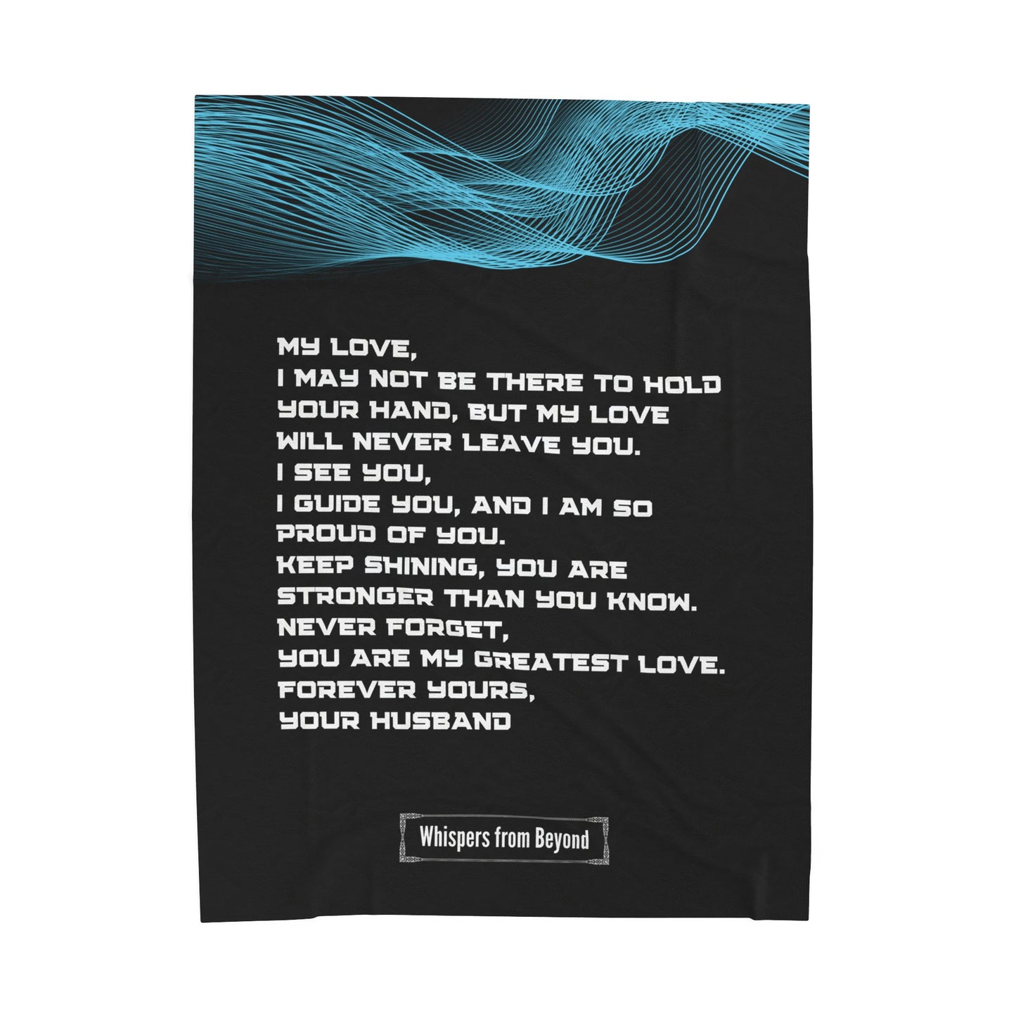 Wife Blanket- With love, Your Husband