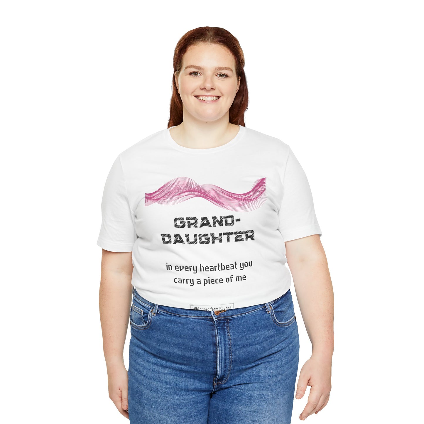 Granddaughter Grief Comfort T shirt- You carry a piece of me