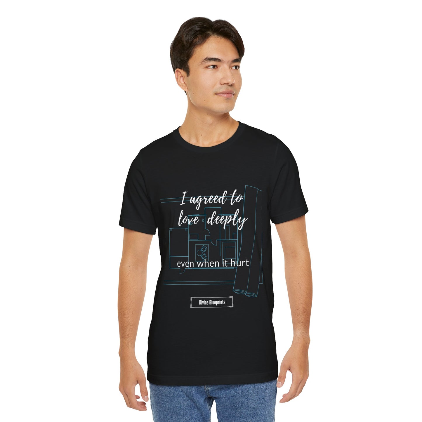 Divine Blueprint Soul Growth Shirt –I agreed to love deeply even when it hurt.
