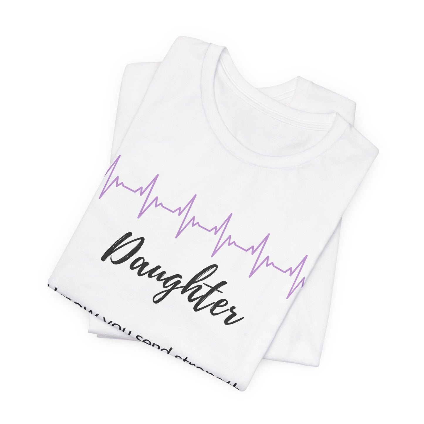 Daughter Memorial T shirt- I know you send strength to face each day