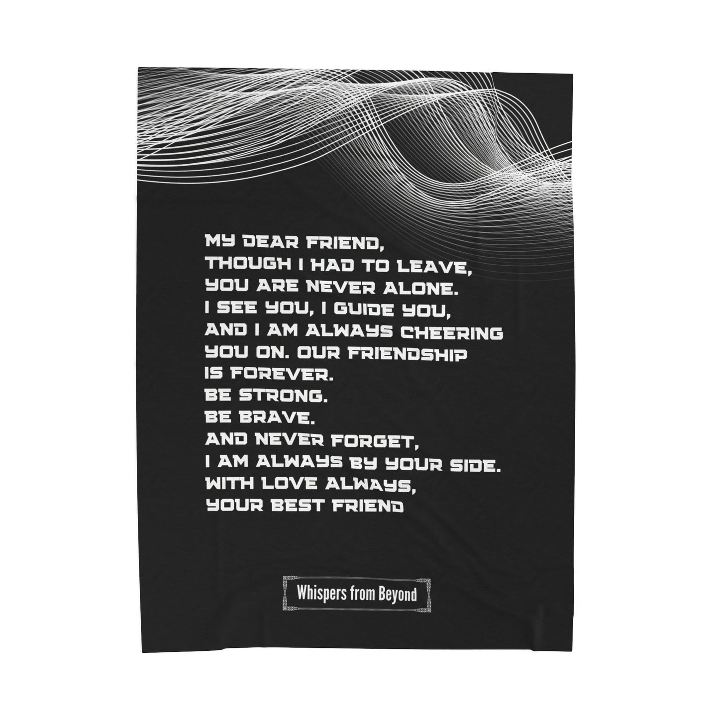 Friend Blanket- With Love, Your Friend