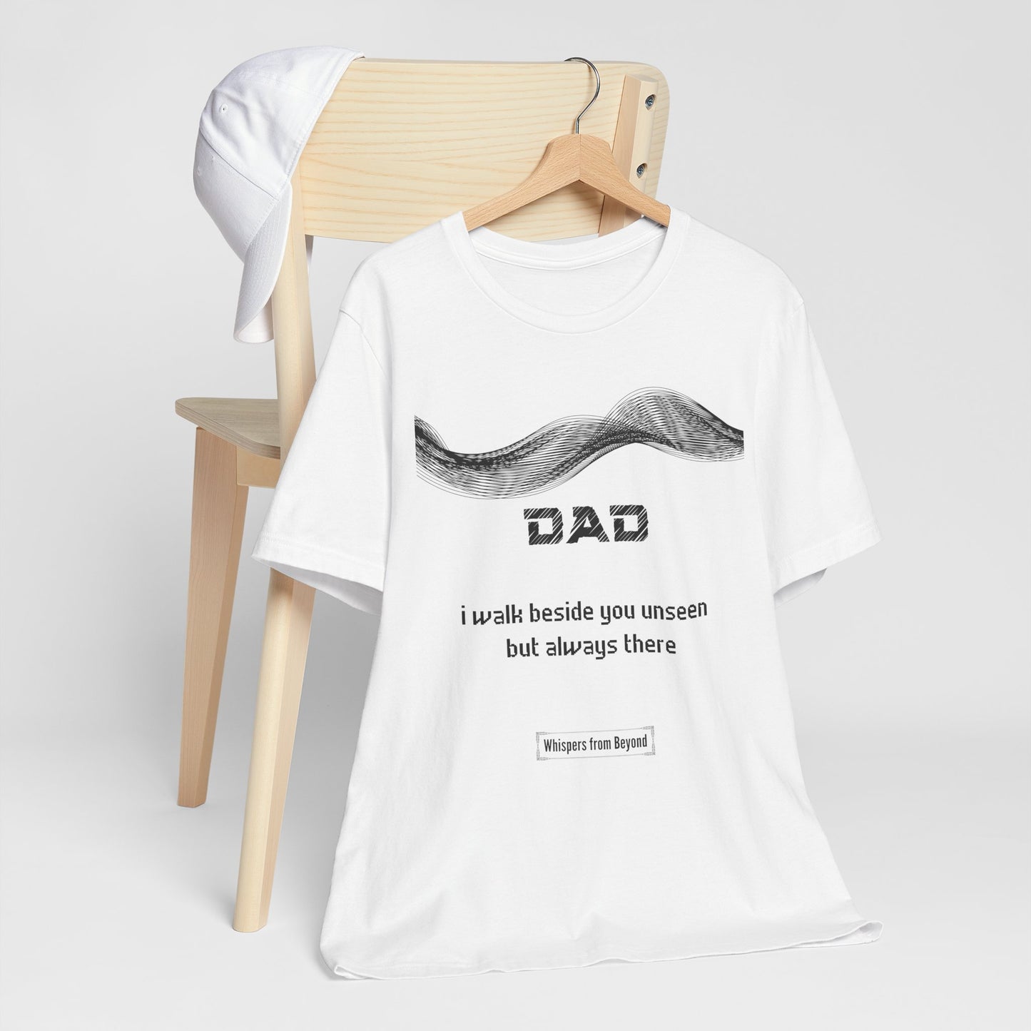 Dad Grief Comfort T shirt- I walk beside you