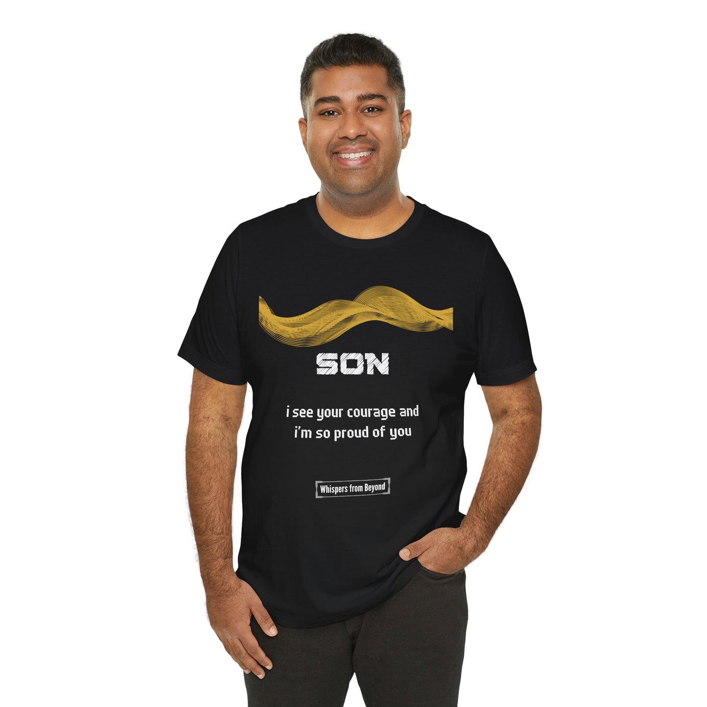 Son Grief Comfort T shirt -I see your courage