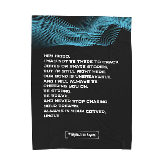 Niece/Nephew Blanket- With Love, Your Uncle