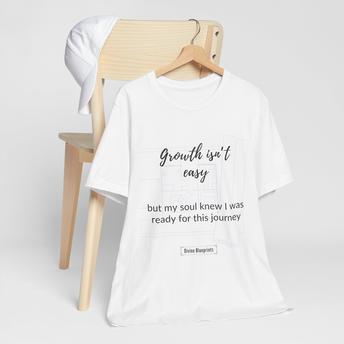 Divine Blueprint Soul Growth Shirt – Growth Isn’t Easy, But My Soul Knew I Was Ready for This Journey