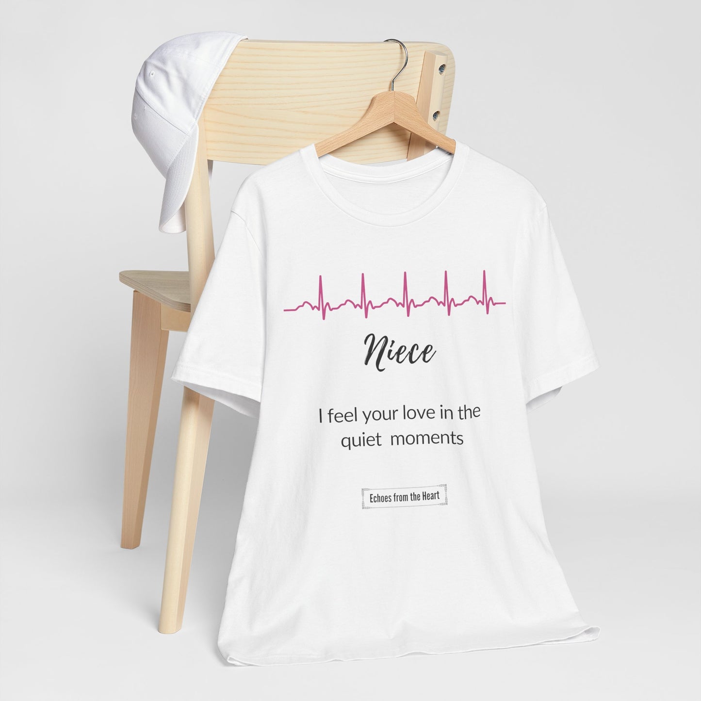 Niece Memorial T shirt- I feel your love in the quiet moments