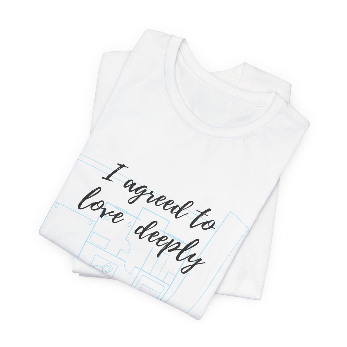 Divine Blueprint Soul Growth Shirt –I agreed to love deeply even when it hurt.