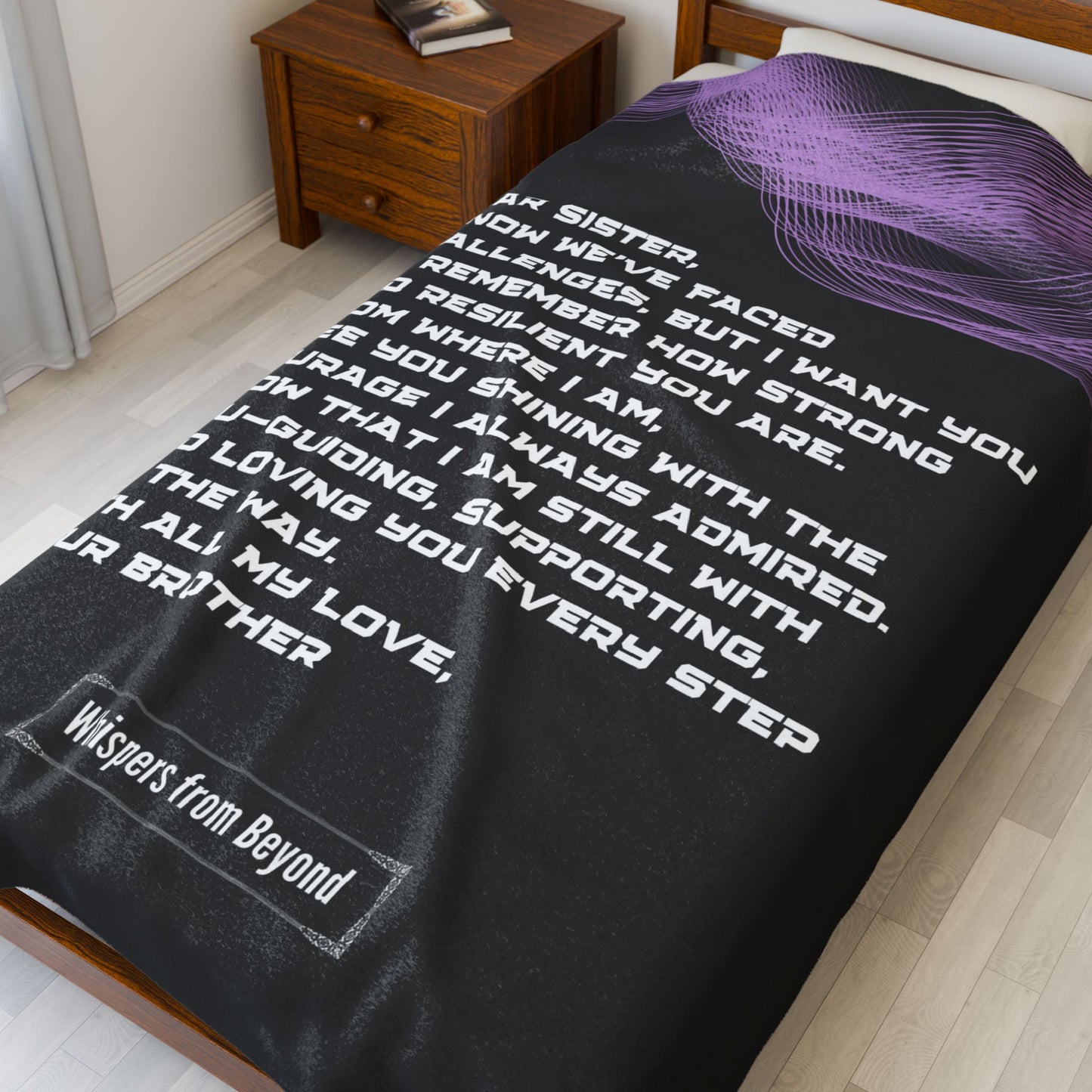 Sister Blanket- With Love, Your Brother