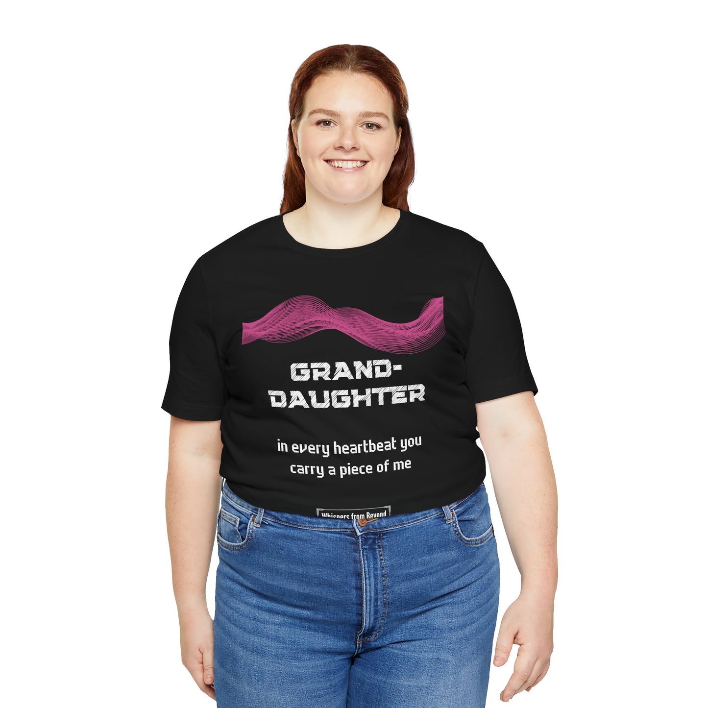 Granddaughter Grief Comfort T shirt- You carry a piece of me