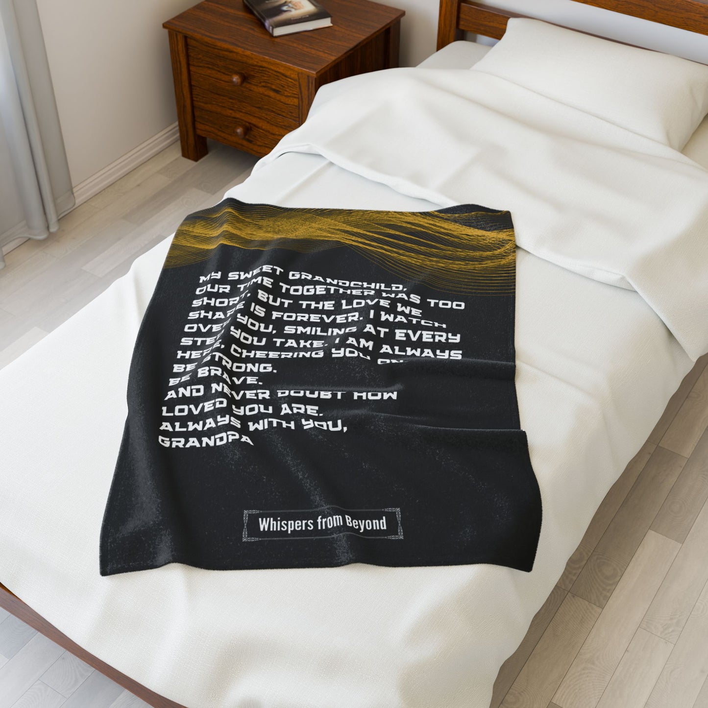 Grandchild Blanket- With Love, Your Grandpa