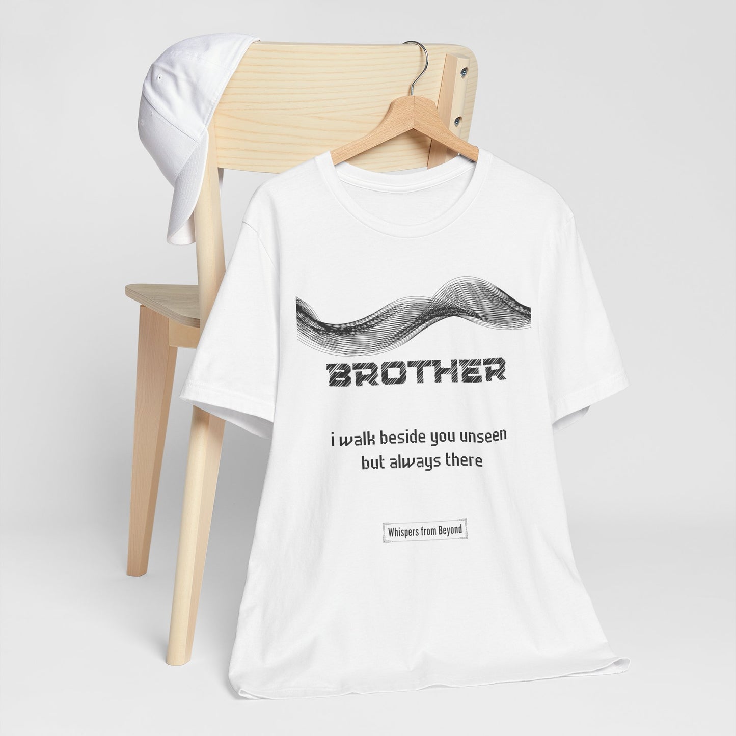 Brother Grief Comfort T shirt- I walk beside you