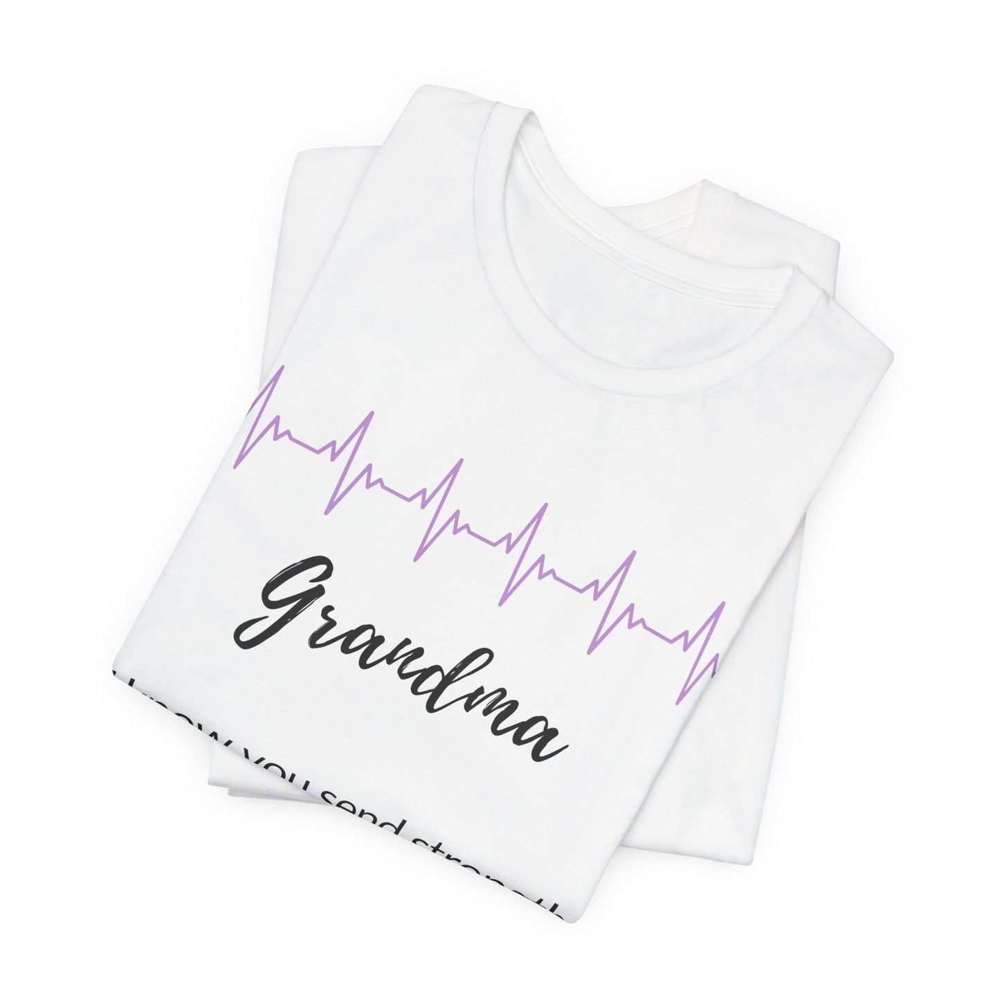 Grandma Memorial T shirt- I know you send strength to face each day