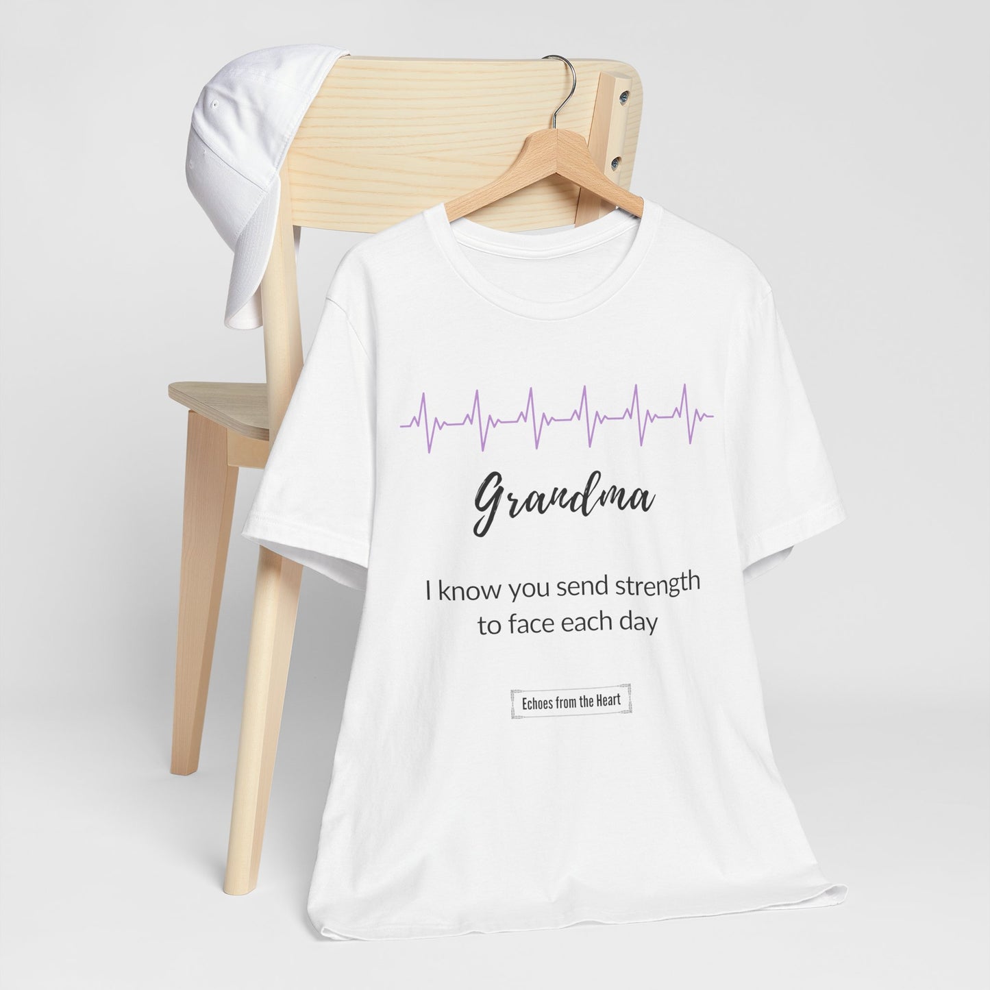 Grandma Memorial T shirt- I know you send strength to face each day