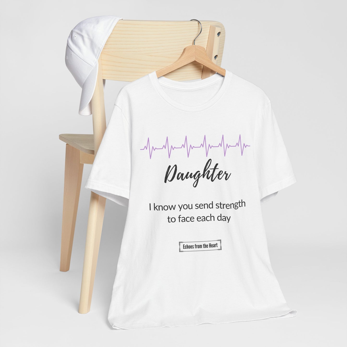 Daughter Memorial T shirt- I know you send strength to face each day